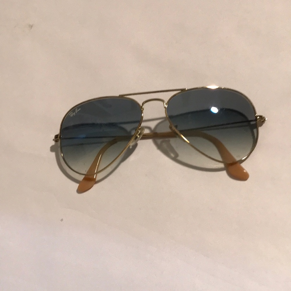 Ray Ban - blue and gold - USED